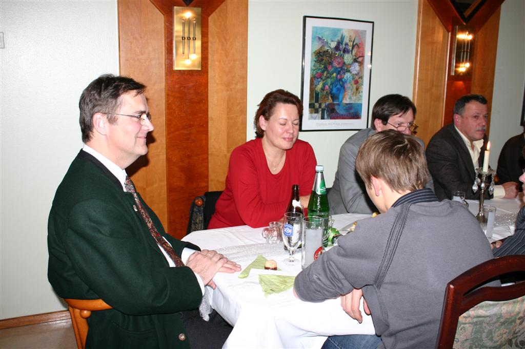 2009-12-12 Weihnachsfeier im Gasthaus Zapfel